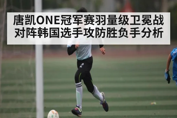 唐凯ONE冠军赛羽量级卫冕战对阵韩国选手攻防胜负手分析